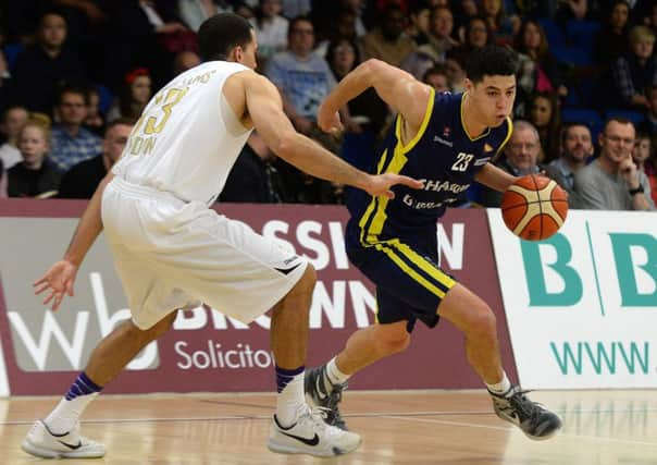 Sheffield Sharks guard Colin Sing