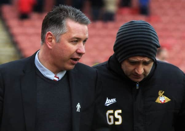 Darren Ferguson and Gavin Strachan