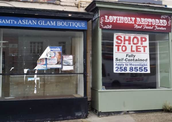 Empty shops in Abbeydale Road