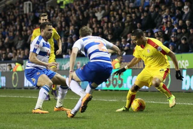 Jerome Thomas makes his debut at Reading