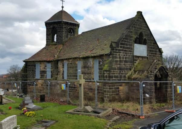 The chapel at City Road Cemetery.