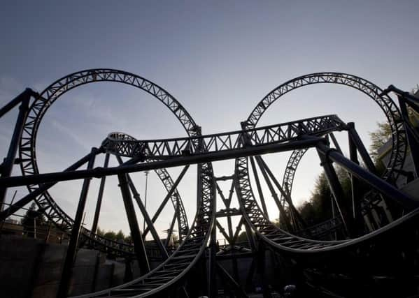 The Smiler at Alton Towers. Photo: Fabio De Paola/PA Wire