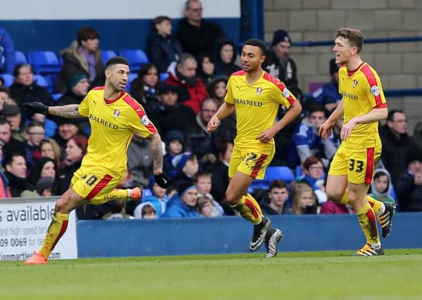 Delight for the Millers as Leon Best scores. Pictures: Jim Brailsford