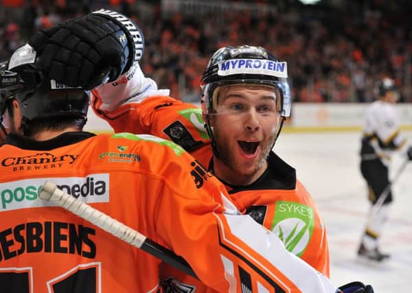 Ben O Connor - Sheffield Steelers v Nottingham Panthers 19/03/16