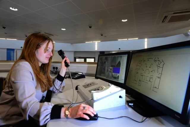 23 March 2015....SYP's Emma Norfolk at the official opening of the new South Yorkshire Police Custody and Crime Centre at Shepcote Lane in Sheffield. Picture Scott Merrylees