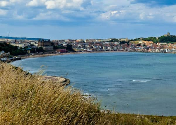 Scarboroughs South Bay taken from Cliff Street