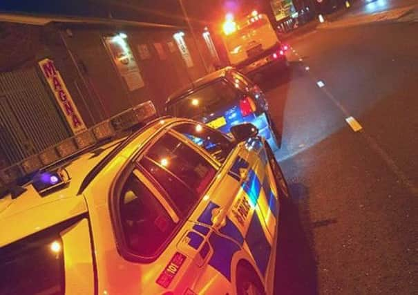 Police pulled over the suspected drink driver on Sheffield Road outside Magna Science and Adventure Centre