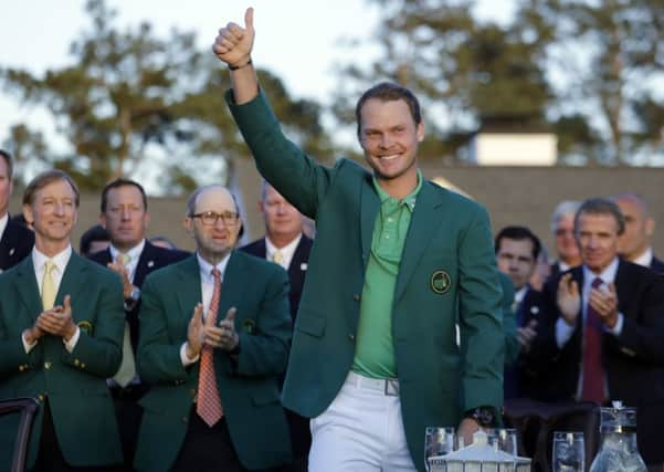 Masters champion Danny Willett