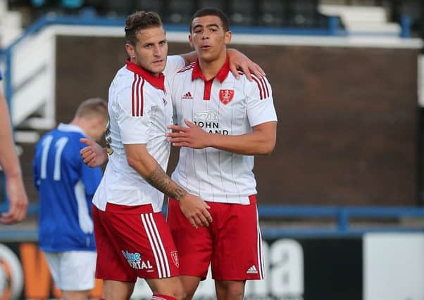 Billy Sharp (left)is a big fan of Sheffield United team mate Che Adams