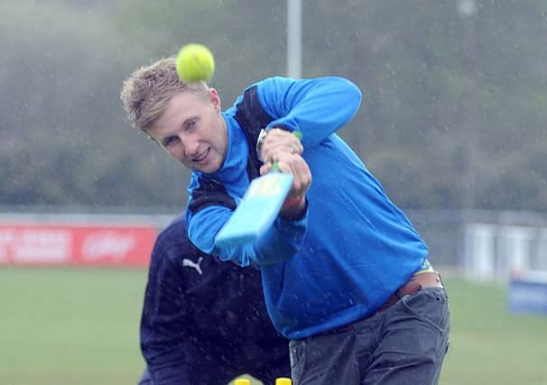 Yorkshire & England cricketer Joe Root at Sheffield's Abbeydale Sports Club. Picture Scott Merrylees