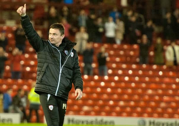 Barnsley v Peterborough United
SkyBet League 1
Barnsley caretaker boss Paul Heckingbottom at the end of the game
Picture Dean Atkins