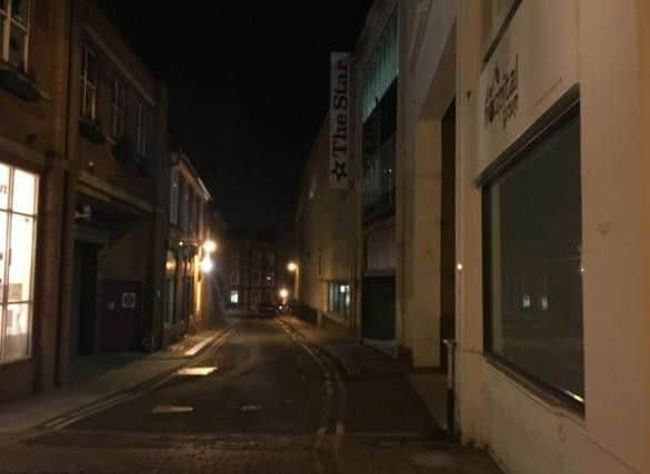 The Star building in York Street is haunted.