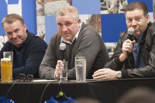 John Sheridan, David Hirst and Chris Waddle