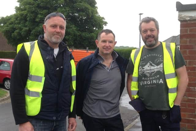 David Ogle, Friends of High Green Parks and Streets community group, Terry Bawden, Angram Bank Tara, Gary Lakin,  High Green Parks and Streets community group.