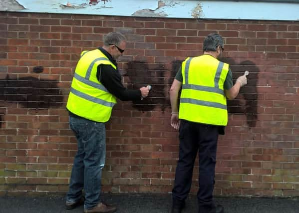 David Ogle and Gary Lakin of High Green Parks and Streets community group.