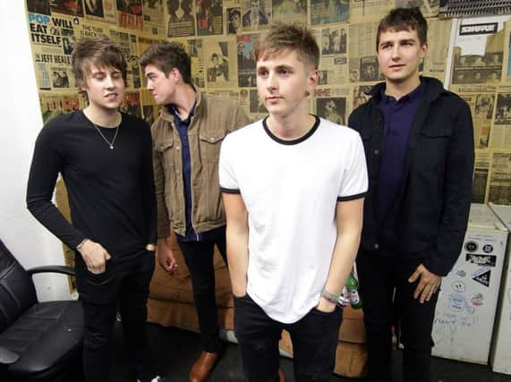 The Sherlocks - standing on the shoulders of giants - Brandon, Andy, Kiaran and Josh. Photo: Glenn Ashley