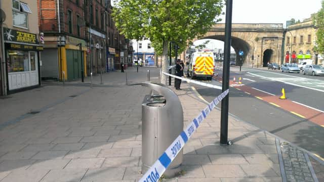 Police cordon on Wicker Arches amid suspected stabbing