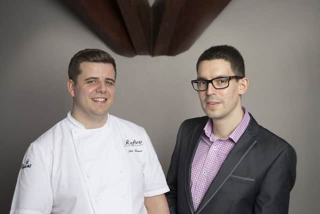 Owners Tom Lawson and Alistair Myers at Rafters, Nether Green