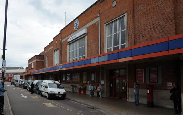 Taxi rank outside Doncaster Train Station. Picture: Andrew Roe