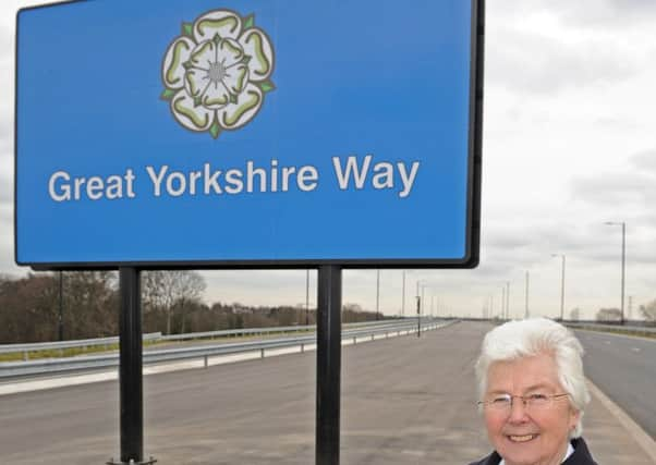 Doncaster Mayor Ros Jones at the opening of the Great Yorkshire Way, FARRRS. Picture: Andrew Roe