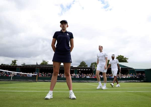 Jonathan Marray (left) and Adil Shamasdin are out of Wimbledon