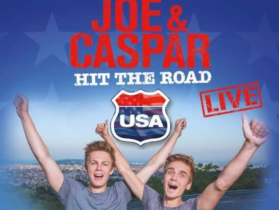 Online jokers Joe and Caspar, heading to Sheffield City Hall