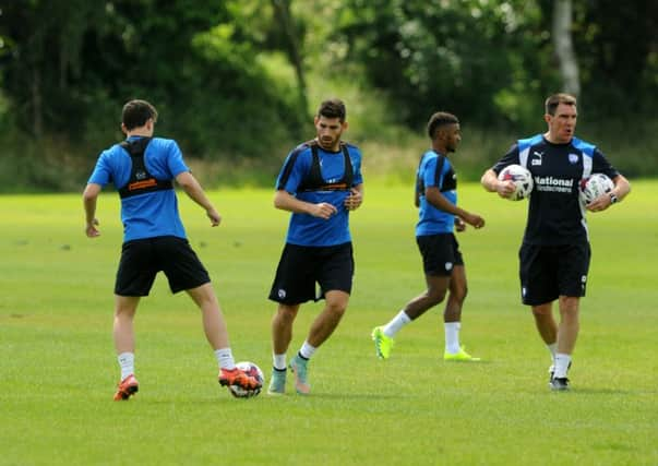 CHED EVANS EXCLUSIVE PICTURES FIRST DAY TRAININGAT CHESTERFIELD FC AND FIRST TIME AT A PROFESSIONAL CLUB SINCE HIS ARREST FOR RAPE .

.PICS JOHN MATHER 07810 861711