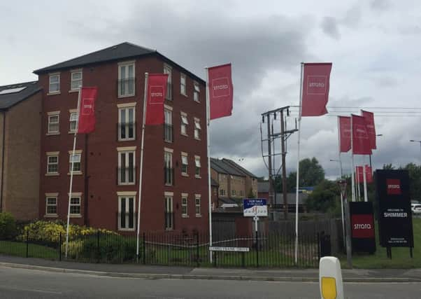 The Shimmer estate in Mexborough, which may be demolished to make way for the HS2 rail link