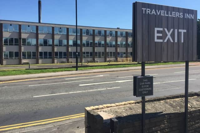 The disused South Yorkshire Police training centre where McDonald's hope to knock it down and build a restaurant. Picture taken from the Travellers Inn car park. Manager Ann Martin says if the plans go ahead it will have a drastic impact on trade