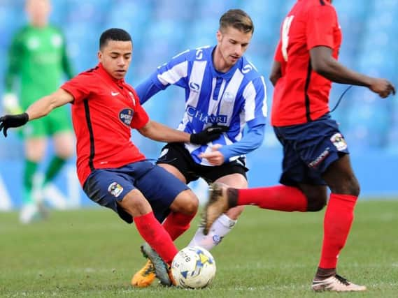 Joe Bennett during his loan spell with Wednesday last season