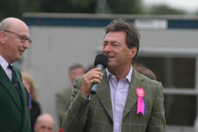 Former Chatsworth Country Fair president , TV gardener Alan Titchmarsh