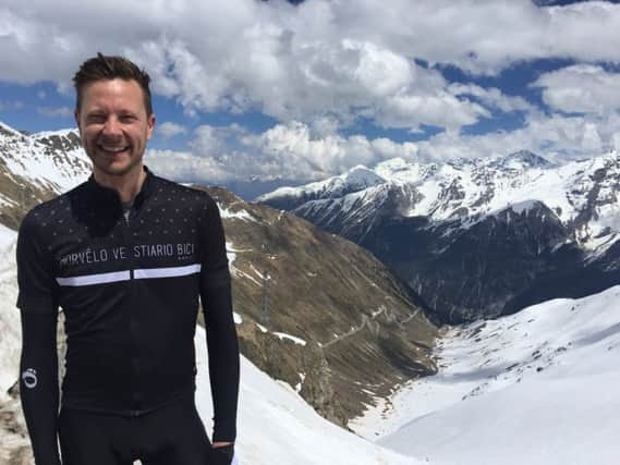 Sheffield cyclist Roger Gibbon, aged 40, is aiming to ride 23 ascents of the Mam-Nick road-climb in the Peak District, which is equivalent to climbing all 4809 metres of Mont Blanc.