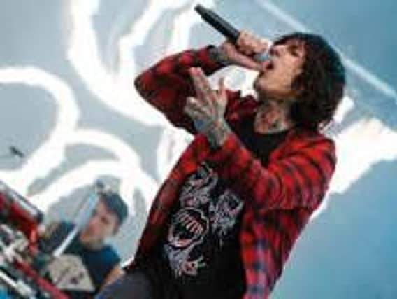 Bring Me The Horizon at Leeds Festival last year