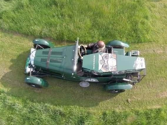 The converted Bentley hearse.