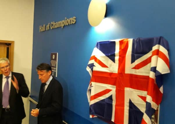 Seb Coe in Sheffield Hall of Champions