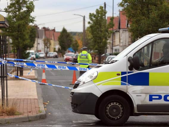 Police on the scene in Bentley. Pictures Chris Etchells