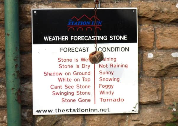 Weather stone