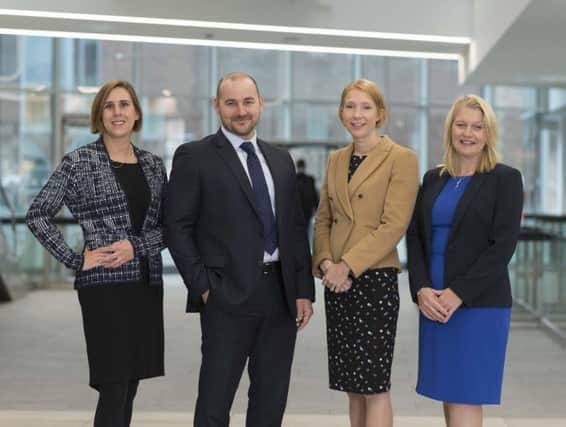 L-R Clare Partridge, Steve Blacker, Fran Simpson, Annette Barker of KPMG