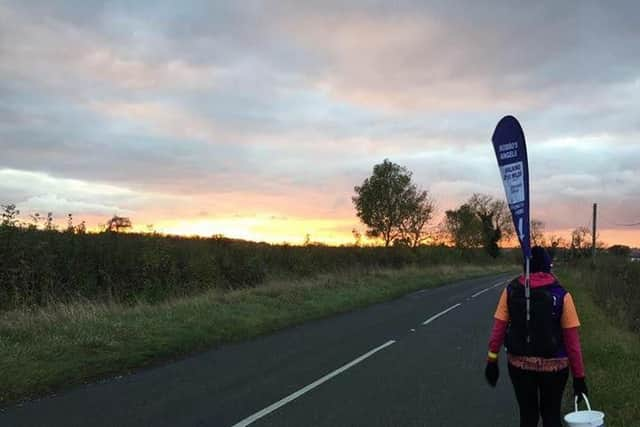 Sisters Sami Massey and Jenny Christie are walking from London to Sheffield for Pancreatic Cancer UK.