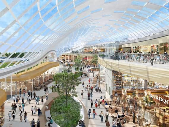 The proposed 30 million Meadowhall extension.