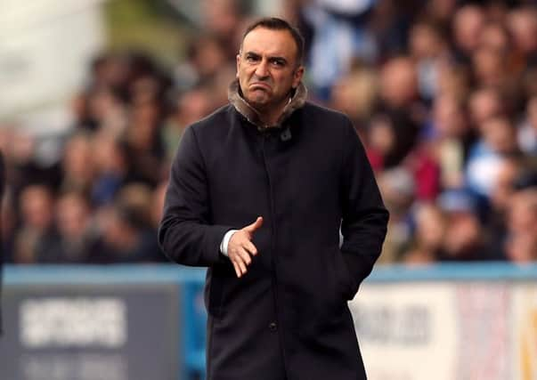 Sheffield Wednesday manager Carlos Carvalhal