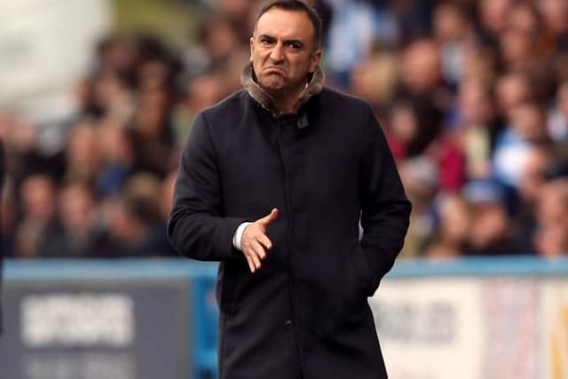 Sheffield Wednesday manager Carlos Carvalhal