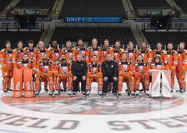 Sheffield Steelers team pic: 2016-17