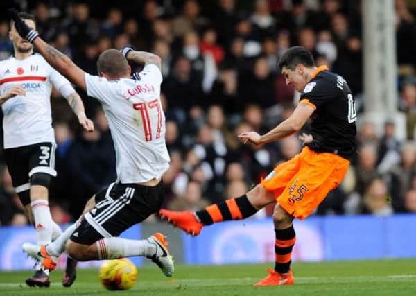 Fernando Forestieri finishes off a fine move to put Sheffield Wednesday in front