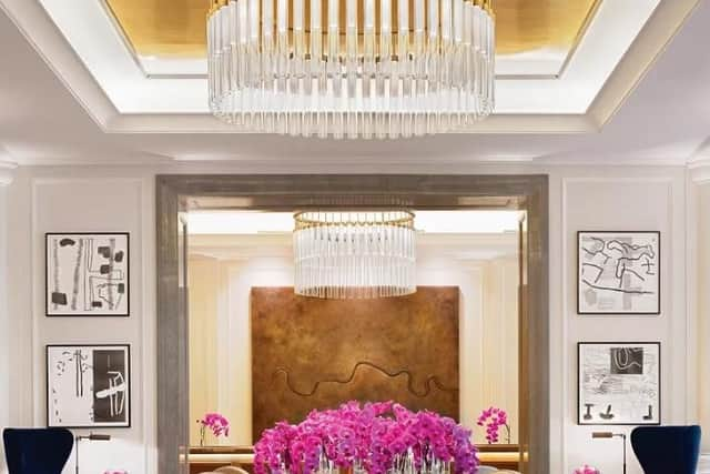 The lobby of The Corinthia