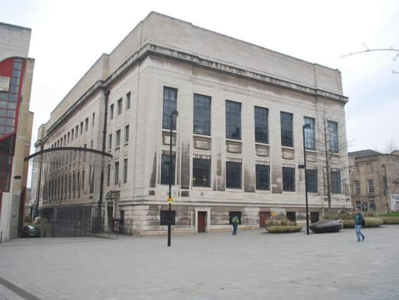 Sheffield Central Library.