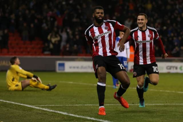 Ethan Ebanks-Landell says he is happy at Bramall Lane. Pic Simon Bellis/Sportimage