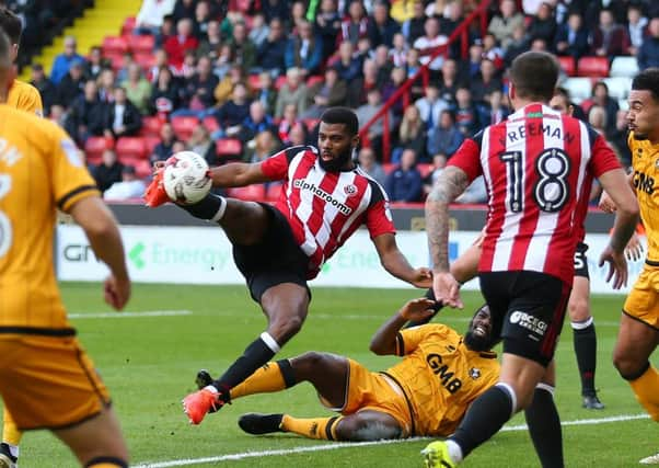 Ethan Ebanks-Landell wants to stay at Bramall Lane. Pic Simon Bellis/Sportimage