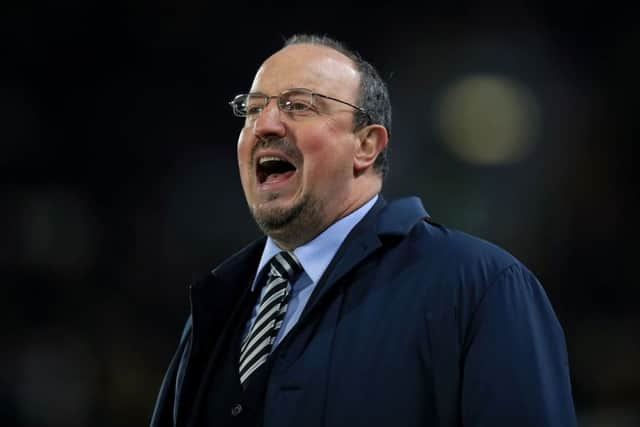 Newcastle United manager Rafael Benitez