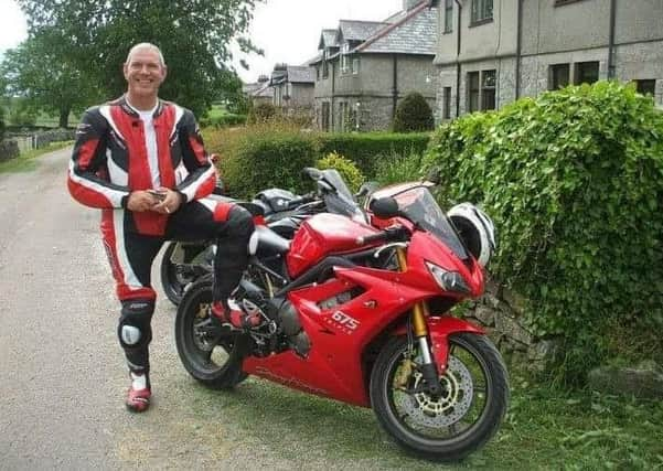 Deceased motorcyclist Mark Young.